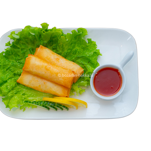 Rouleaux frits aux crevettes